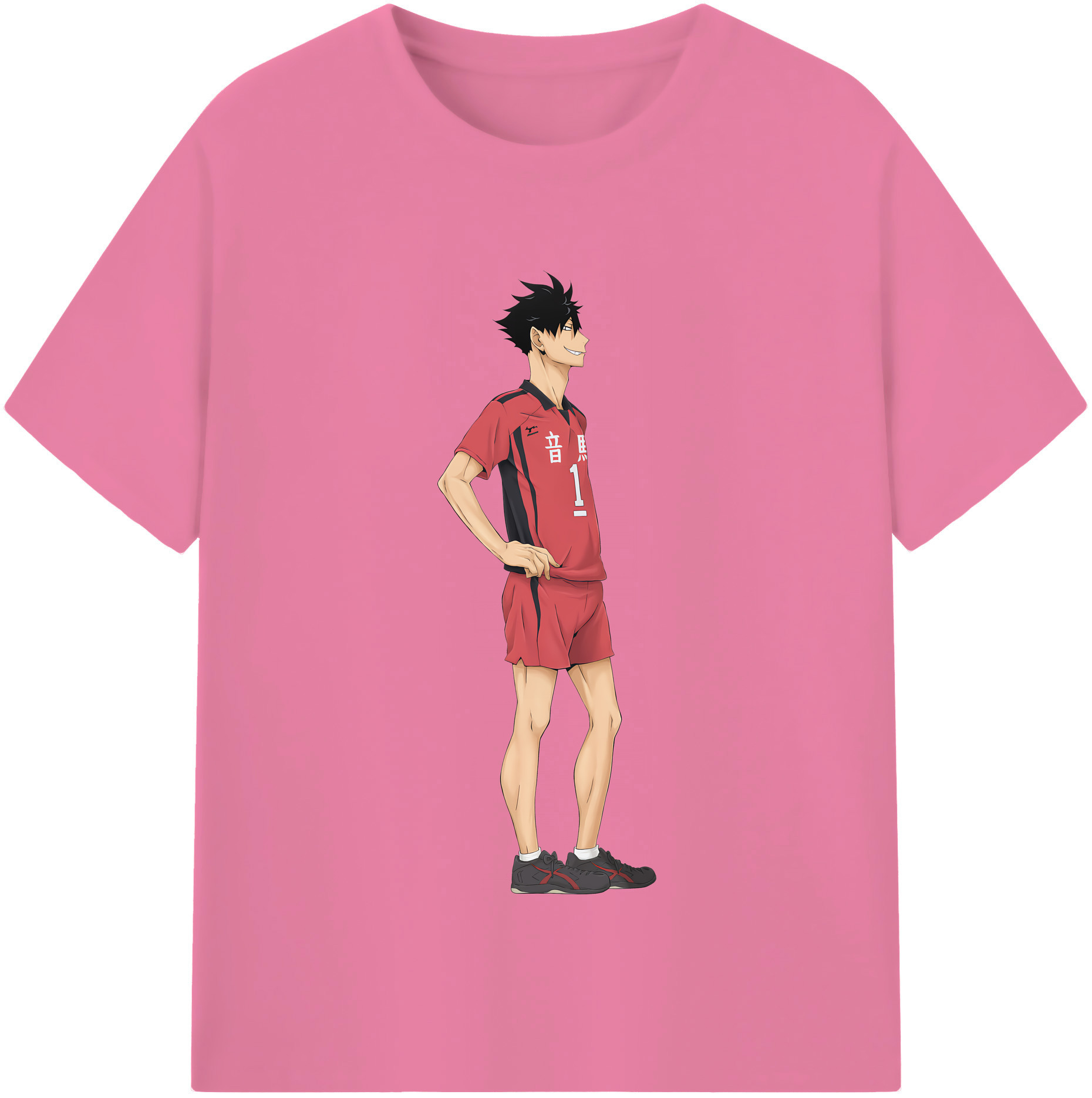 （画像用） ハイキュー!! Haikyu!! 綿100％半袖Tシャツ（フロントプリント）